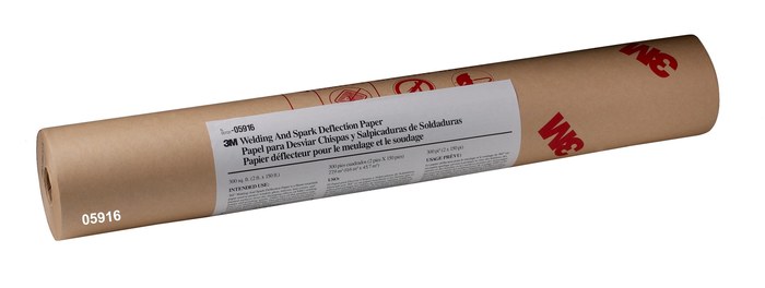 Picture of 3M 05916 Brown Welding and Spark Deflection Paper (Main product image)