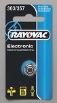 Rayovac 303/357-1W Silver Watch/Electronic Battery  Carded 1 Pack, 1.5-volt