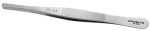 Tweezer - Straight - Round tip (Length: 4.75; CTM: .017 x .016; Material: stainless, anti-magnetic)