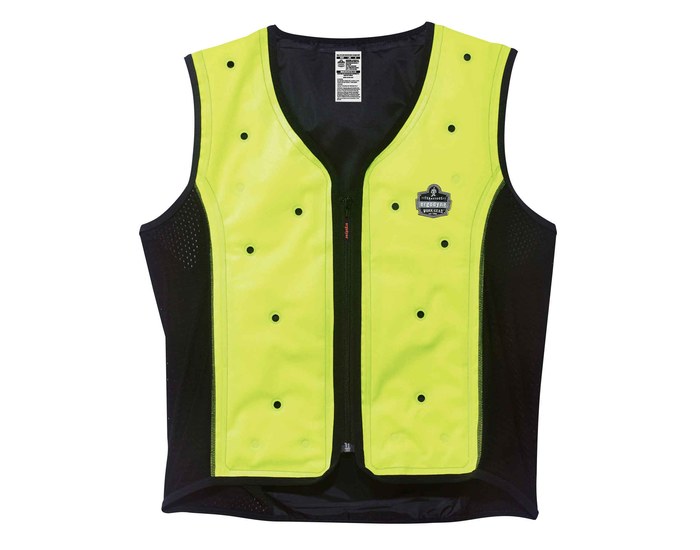 Picture of Ergodyne Chill-Its 6685 Lime 3XL Polyester/Polyurethane Cooling Vest (Main product image)