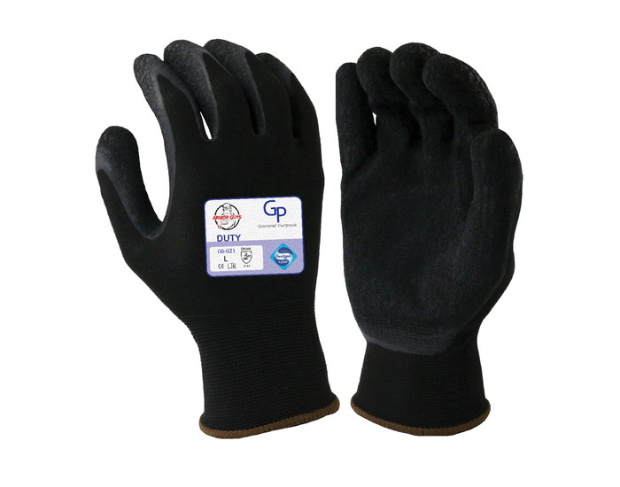 Picture of Armor Guys Duty GP 06-021 Black Medium Nylon Full Fingered Work Gloves (Main product image)