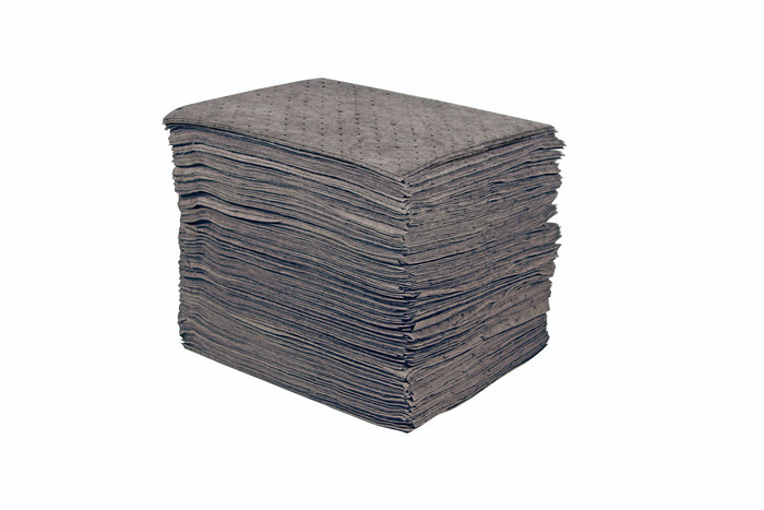 Picture of Sellars Medium-Weight Gray Polypropylene 19 gal Absorbent Pads (Main product image)