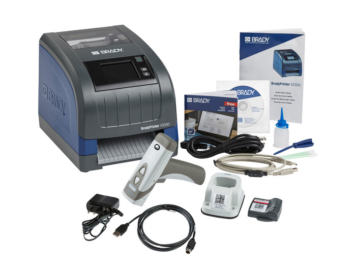 Picture of Brady BradyPrinter i3300 Thermal Transfer 150639 Scan & Print Kit (Main product image)