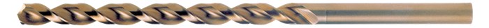 Picture of Cleveland 2575 #20 135° Right Hand Cut M42 High-Speed Steel - 8% Cobalt Wide Land Parabolic Taper Length Drill C16743 (Main product image)