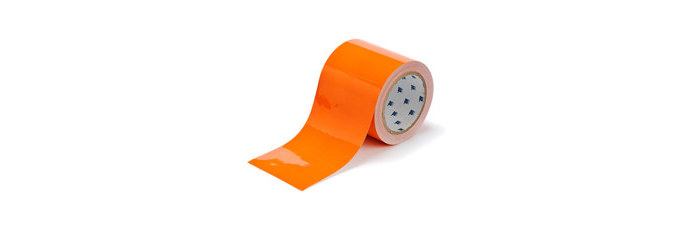 Brady ToughStripe 2" X 100'  Nonabrasive Floor Marking Tape Orange 