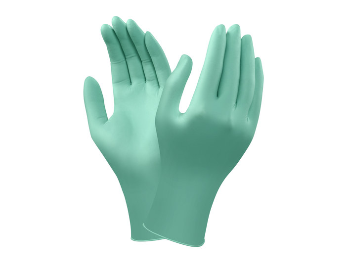 Picture of Ansell Neotouch 25-101 Green Large Neoprene Powder Free Disposable Gloves (Main product image)