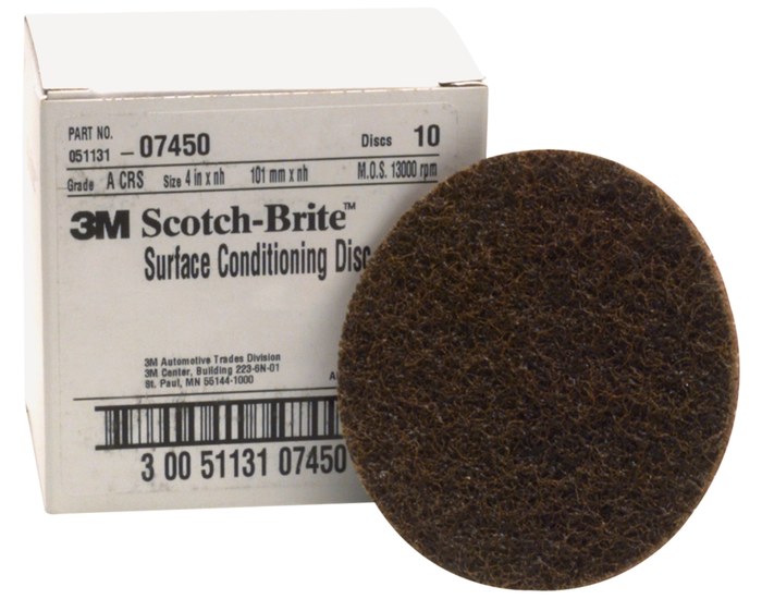 Picture of 3M Scotch-Brite Hook & Loop Disc 07450 (Main product image)