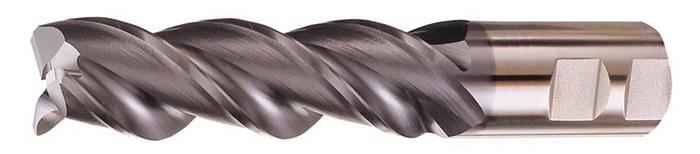Cleveland End Mill C40087 - 5/8 in - High-Performance High-Speed Steel  (HSS-E PM) - 3 Flute - 5/8 in Straight w/ Weldon Flats Shank