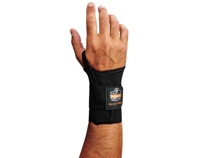 Picture of Ergodyne Proflex 4000 Black Medium Neoprene Wrist Support (Main product image)
