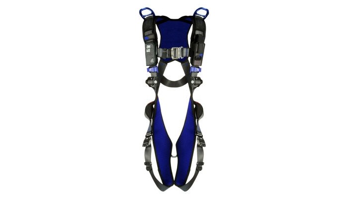 Picture of DBI-SALA ExoFit X300 1113067 Gray Large Vest-Style Back, Leg Padding Body Harness (Main product image)