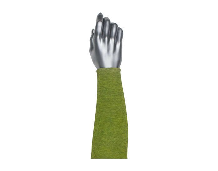 Picture of PIP 10-KA14 Green Glass Fiber/Kevlar/Polyester Cut-Resistant Arm Sleeve (Main product image)
