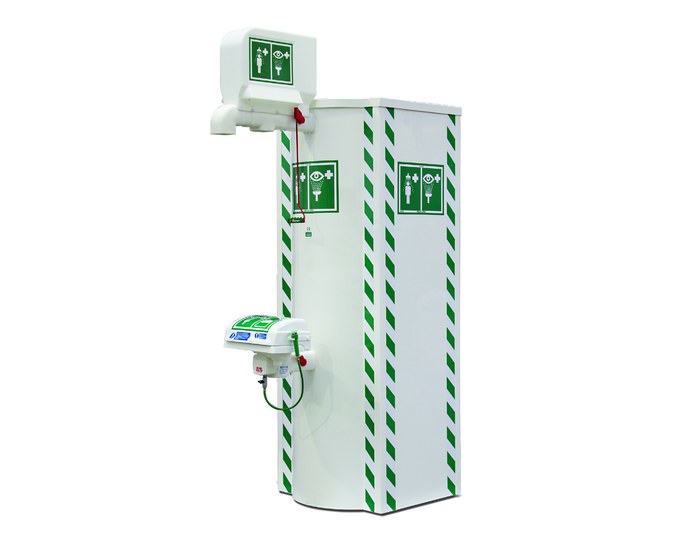 Picture of Hughes Safety Emergency Shower, Eye & Facewash Station (Main product image)
