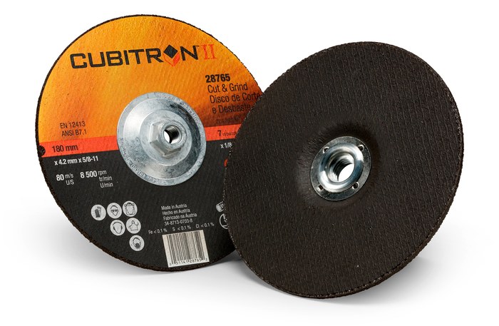 Picture of 3M Cubitron II Cut & Grind Wheel 28765 (Main product image)