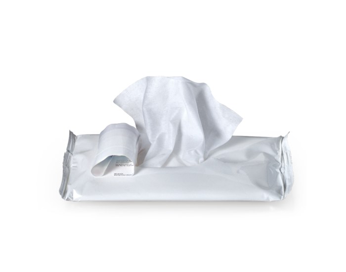 Picture of FG Clean Wipes 6-LS7030-9AP-N40 White Non-Woven Cleaning Wiper (Product image)