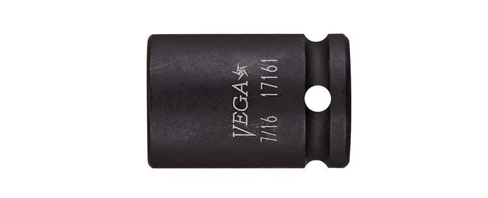 Picture of Vega Tools A - Tapered Long Length S2 Modified Steel 25.0 mm Impact Socket 10551 (Main product image)