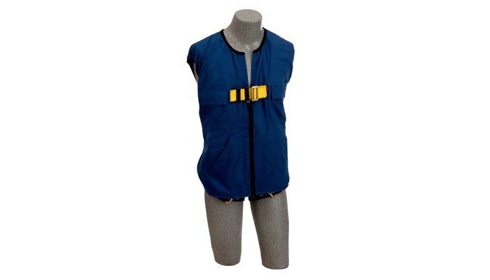 Picture of DBI-SALA Delta Yellow XL Full Vest Body Harness (Main product image)