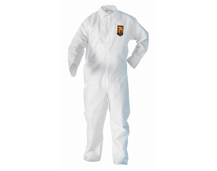 Picture of Kimberly-Clark Kleenguard A10 White 3XL Polypropylene Disposable General Purpose & Work Coveralls (Main product image)