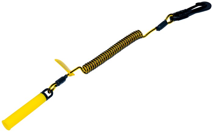 Picture of DBI-SALA Fall Protection for Tools Quick Spin 1500032 Yellow Tool Holder Adapter (Main product image)
