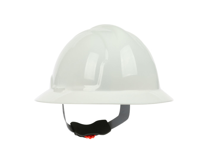 Picture of PIP 4200 White High Density Polyethylene Full Brim Hard Hat (Main product image)