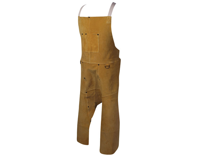 Picture of PIP Boarhide Caiman Brown 42 in Welding Bib (Main product image)