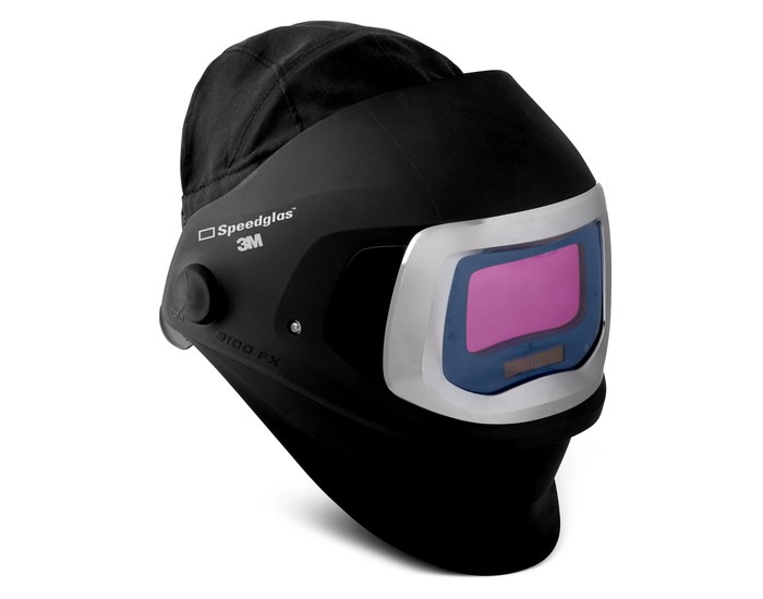 Picture of 3M Speedglas 9100 FX 06-0600-20SW Black/Silver Helmet Assembly (Main product image)