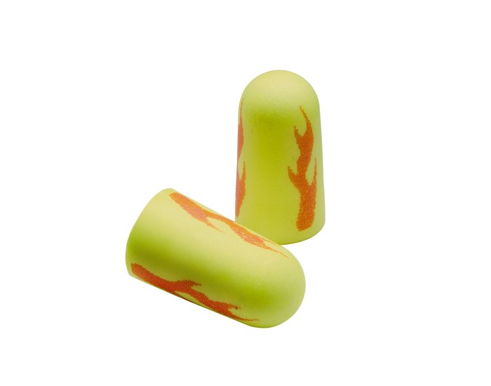 3M Ear Plugs E-A-RSoft SuperFit Noise Reduction 33dB Yellow Red Foam Disposable 