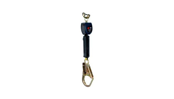 Picture of DBI-SALA Nano-Lok Quick Connect 3101229 Blue Dyneema/Polyester Webbing Self-Retracting Lifeline (Main product image)