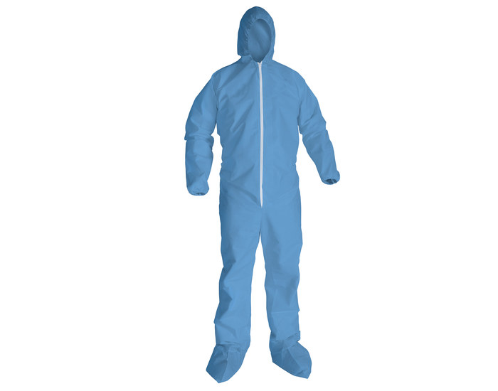 Picture of Kimberly-Clark Kleenguard A65 Blue 5XL Disposable Fire-Resistant Coveralls (Main product image)