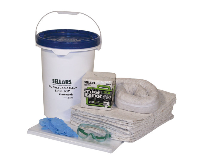 Picture of Sellars EverSoak 6 1/2 gal Spill Response Kit (Main product image)