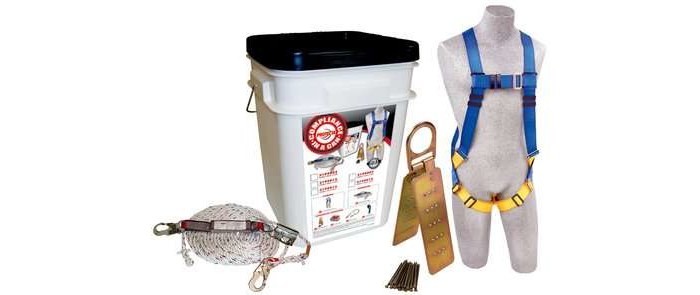 Picture of Protecta Compliance in a Can Roofer's Fall Protection Kit (Main product image)