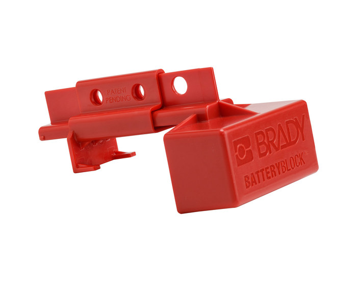 Picture of Brady 175A to 350A Red Electrical Plug Lockout (Main product image)