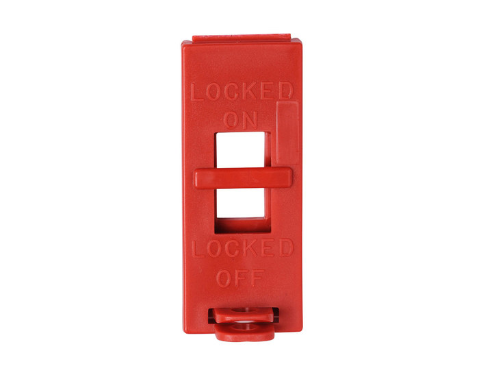 Picture of Brady Red Polypropylene Wall Switch Lockout (Main product image)
