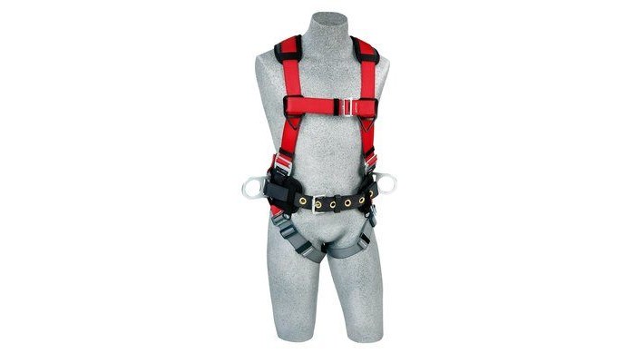 Picture of Protecta PRO Red Medium/Large Vest-Style Body Harness (Main product image)