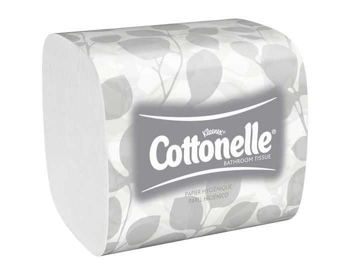 Picture of Kleenex 48280 Cottonelle White Hygenic Bathroom Tissue (Main product image)