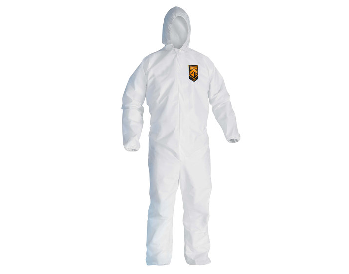Picture of Kimberly-Clark Kleenguard A10 White 2XL Polypropylene Disposable General Purpose & Work Coveralls (Main product image)