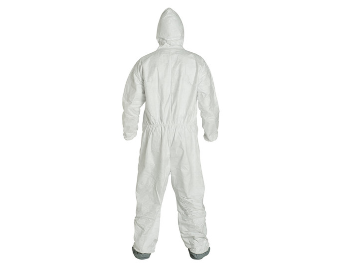 Case Of 25 Dupont Tyvek 400 White Coveralls XL 