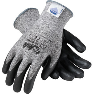 Picture of PIP G-Tek 19-D434 Black/Gray Medium Dyneema Cut-Resistant Gloves (Main product image)