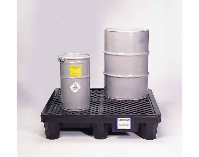 Picture of Sellars Black Polyethylene 3000 lb 66 gal Spill Deck (Main product image)