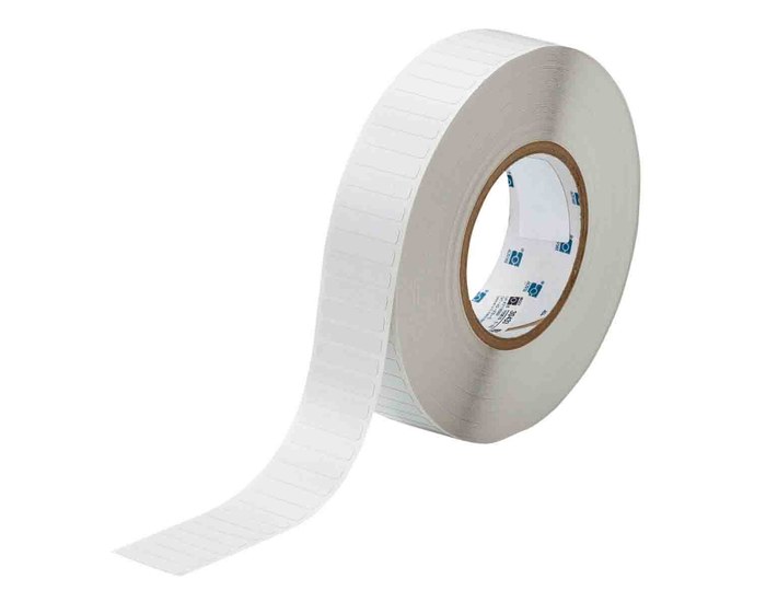 Picture of Brady UltraTemp White Static-Dissipative Polyimide Thermal Transfer THT-43-719-10 Die-Cut Thermal Transfer Printer Label Roll (Main product image)