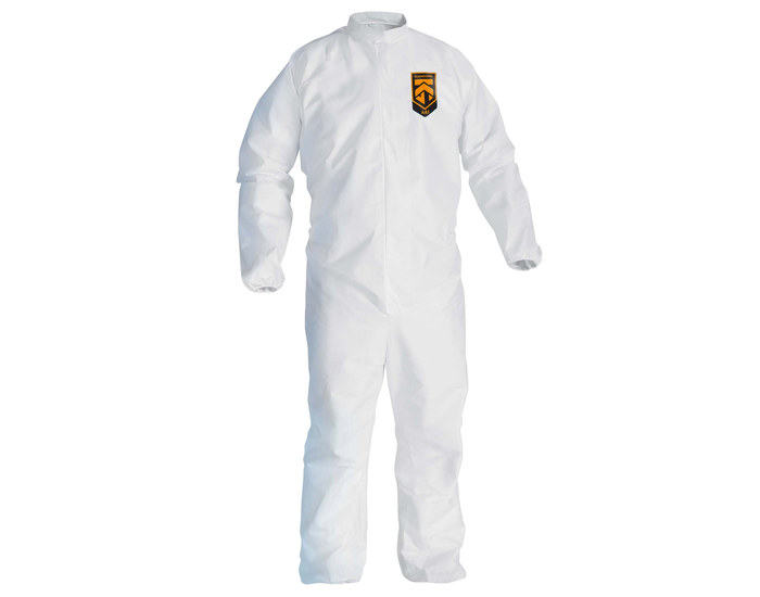 Picture of Kimberly-Clark A45 White 2XL Microporous Film Laminate Chemical-Resistant Coveralls (Main product image)