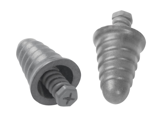 Picture of 3M E-A-R Skull Screws P1300 Silver Universal Polyurethane Foam Uncorded Ear Plugs (Main product image)