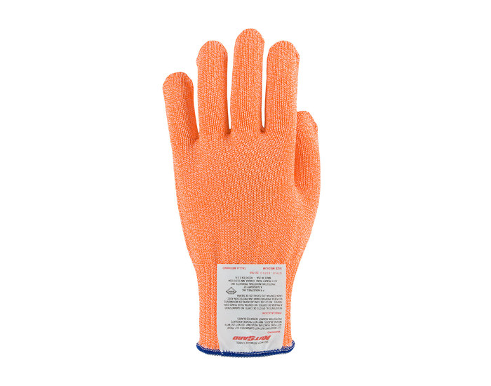 Picture of PIP Kut Gard 22-760OR Orange Medium Dyneema/Polyester/Stainless Steel Cut-Resistant Gloves (Main product image)
