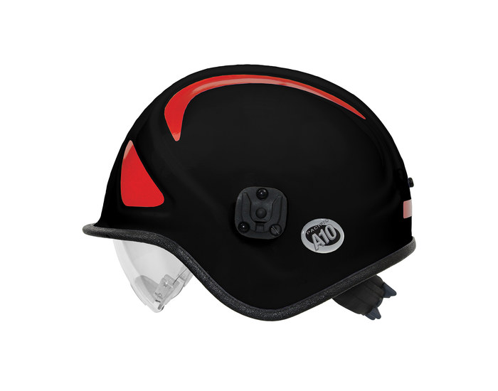 Picture of PIP Pacific A10 Black Kevlar Ambulance and Paramedic Helmet (Main product image)