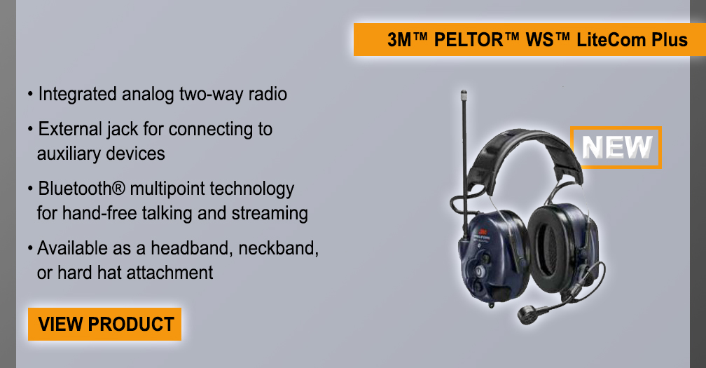 3M™ PELTOR™ WS™ LiteCom Plus
