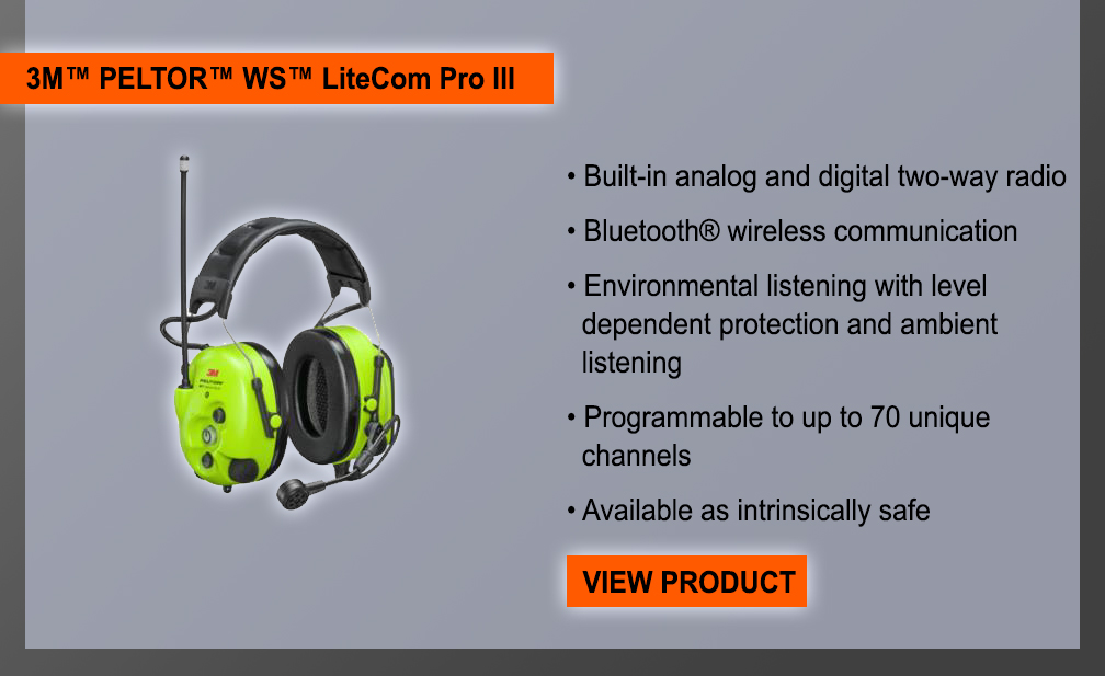 3M™ PELTOR™ WS™ LiteCom Pro III