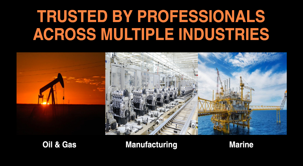 Trusted by professionals across multiple industries