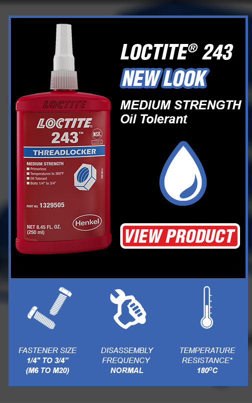 Loctite Blue 243 Threadlocker