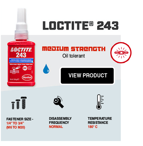 Loctite 243 Threadlockers
