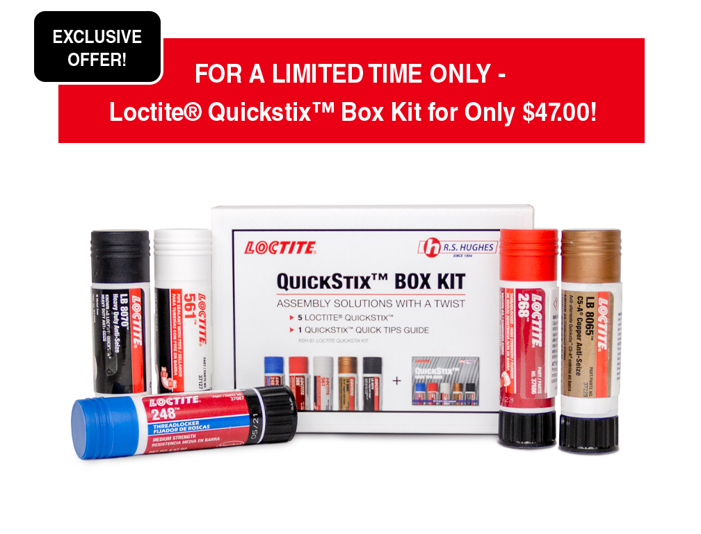 Limited Time - Loctite Quickstix Box Kit