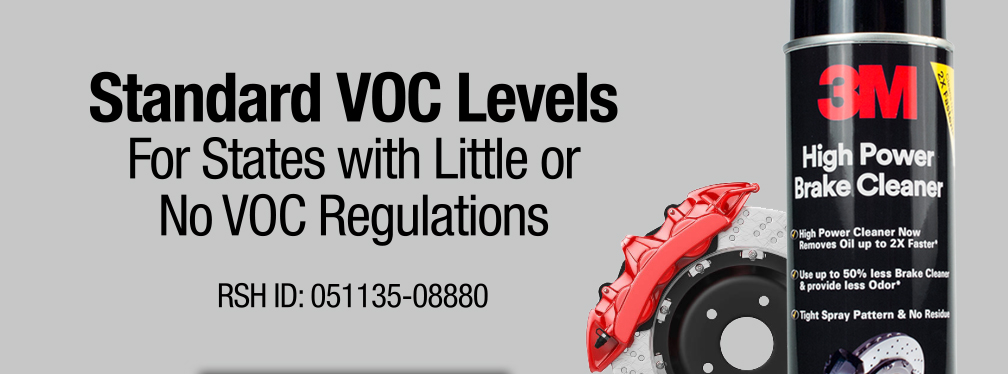 Standard VOC Levels - For States with Little or No VOC Regulations